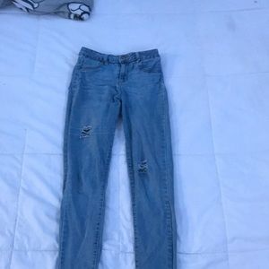 Light colored jeans